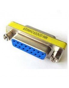 EMENDA DB15 X DB15 FEMEA - 2 FILEIRAS